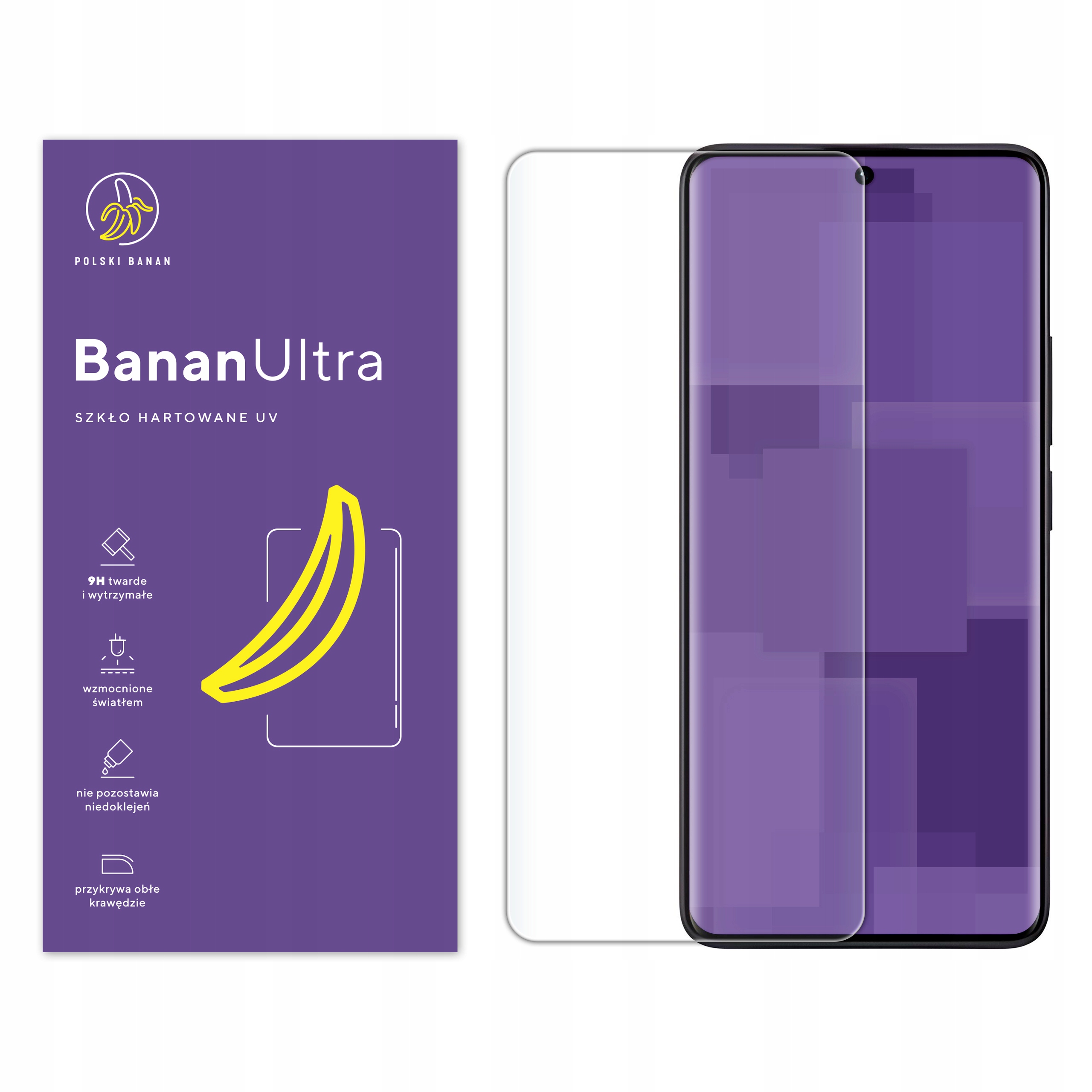 Tvrdené sklo Polish Banana pre Xiaomi Redmi Note 13 Pro Plus 1 ks.
